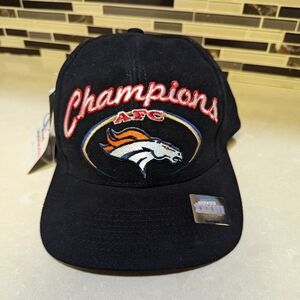 Brand new Logo athletic NFL Denver Broncos Championship hat.